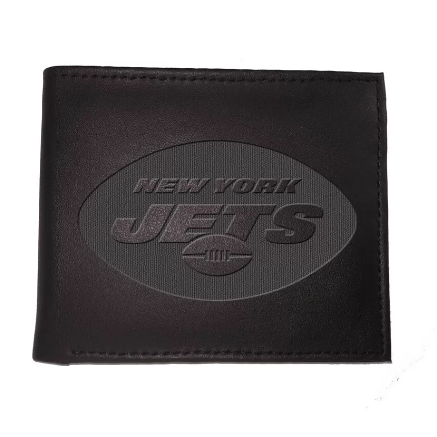 New York Jets Accessories | Checkbooks-Wallets^Black Hybrid Bi-Fold Wallet
