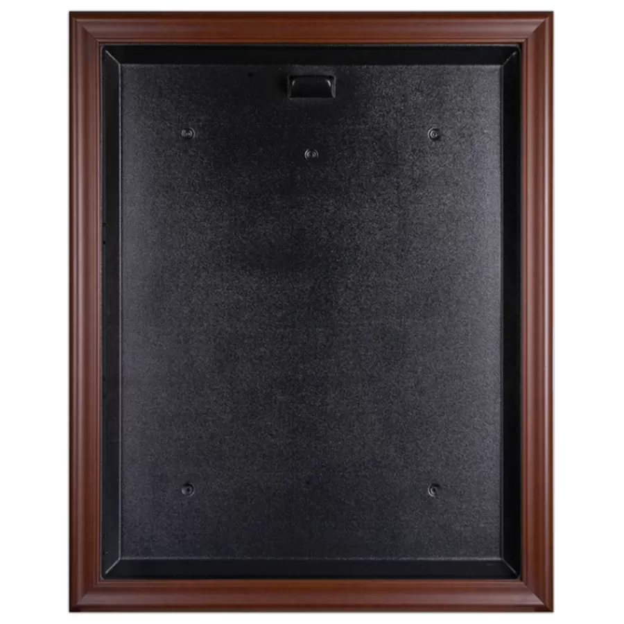 New York Jets Display Cases^Brown Framed Jersey Case