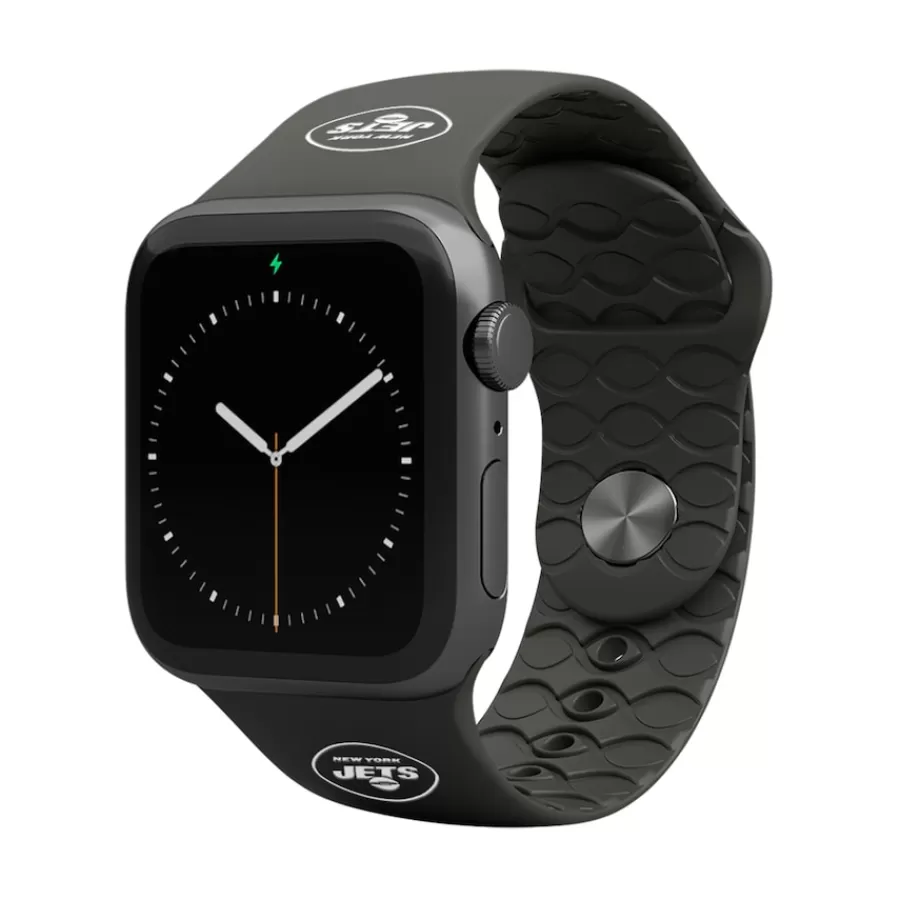 New York Jets Accessories | Accessories^Groove Life Black 42-44mm Apple Watch Band