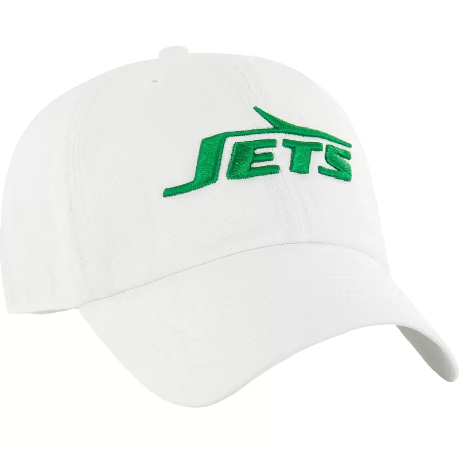New York Jets Fitted^Men's '47 White Classic Franchise Legacy Fitted Hat