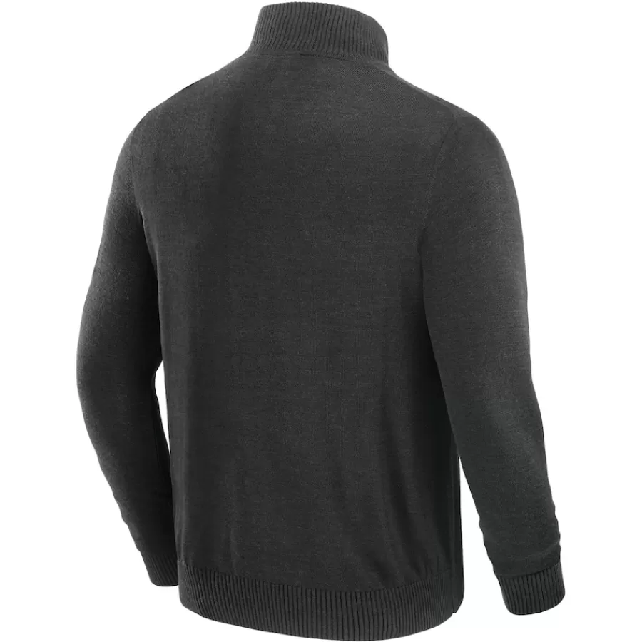 New York Jets Jackets | Sweatshirts & Fleece^Men's J. Palmer Black Franchise Quarter-Zip Sweater
