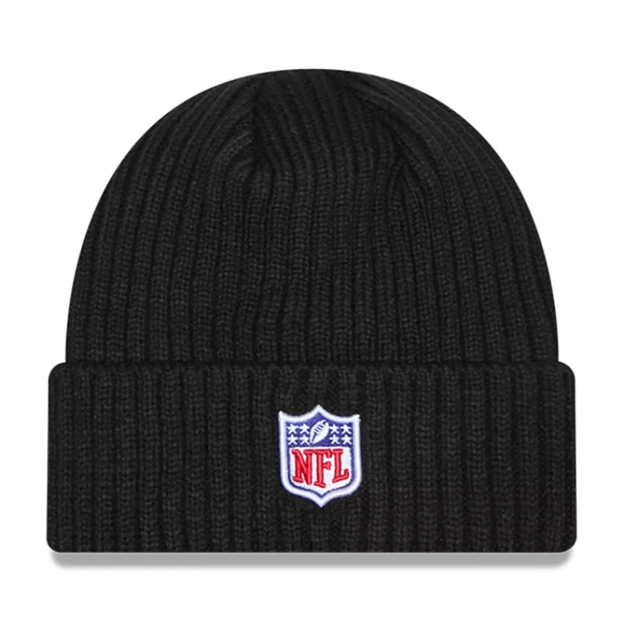 New York Jets Hats | Men^Men's New Era Black 2024 NFL Crucial Catch Cuffed Knit Hat