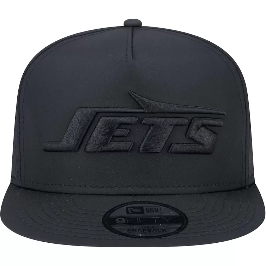 New York Jets Hats | Men^Men's New Era Black Hydro A-Frame 9FIFTY Snapback Hat
