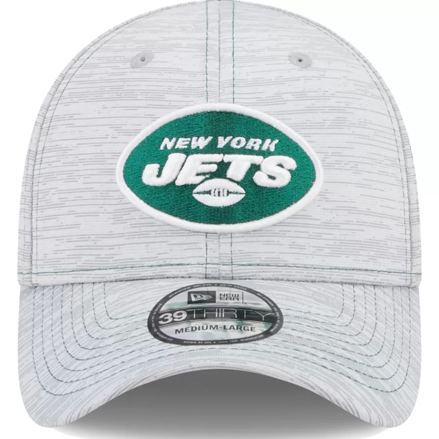 New York Jets Flex^Men's New Era Gray Speed 39THIRTY Flex Hat