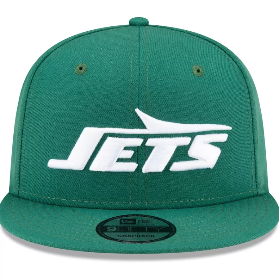 New York Jets Hats | Men^Men's New Era Green 9FIFTY Snapback Hat
