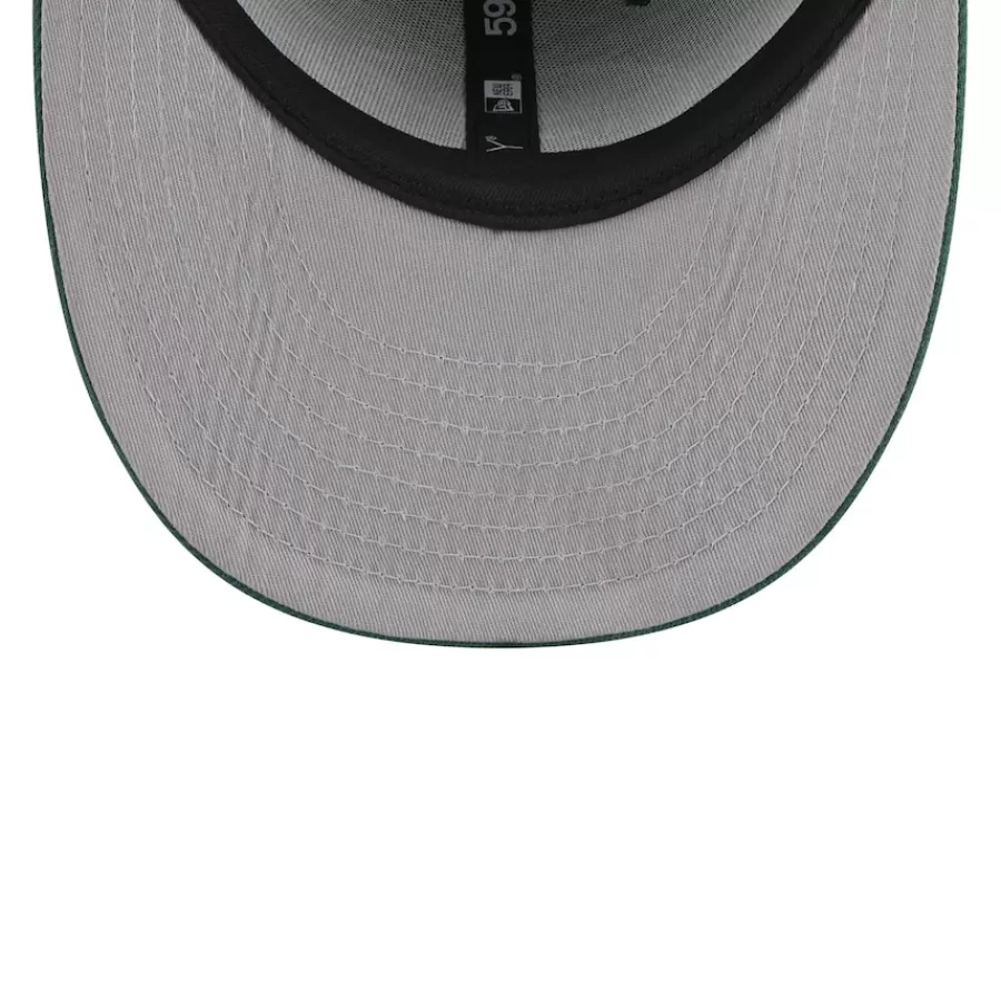 New York Jets Fitted^Men's New Era Green Omaha Low Profile 59FIFTY Fitted Hat