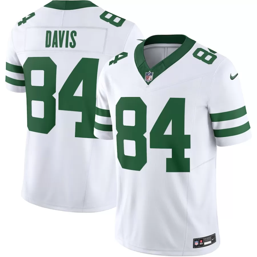 New York Jets Nike Limited^Men's Nike Corey Davis Legacy White Vapor F.U.S.E. Limited Jersey