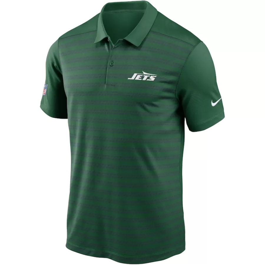 New York Jets Polos | Short Sleeved^Men's Nike Green 2024 Sideline Victory Performance Polo
