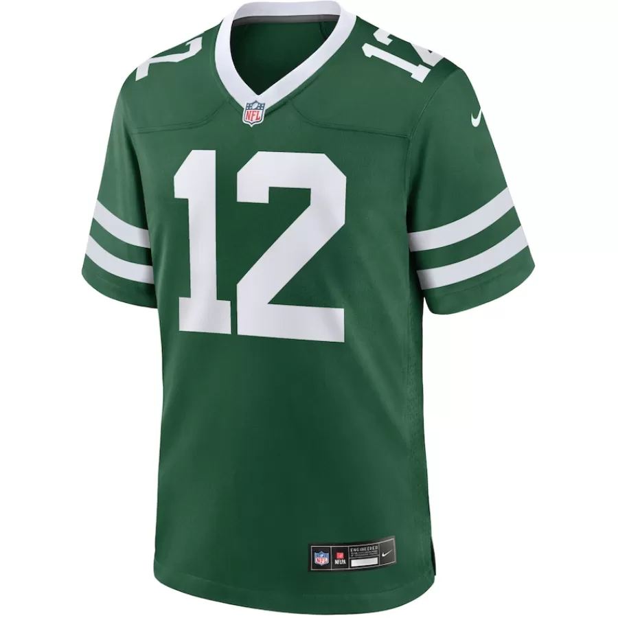New York Jets Nike Game^Men's Nike Joe Namath Legacy Green Game Jersey
