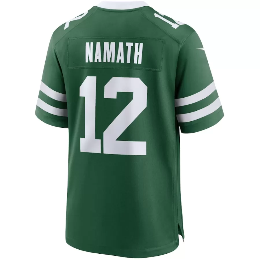 New York Jets Nike Game^Men's Nike Joe Namath Legacy Green Game Jersey