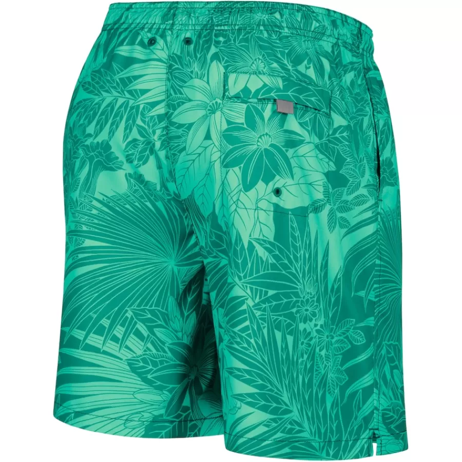 New York Jets Shorts & Pants^Men's Tommy Bahama Green Santiago Palms Board Shorts
