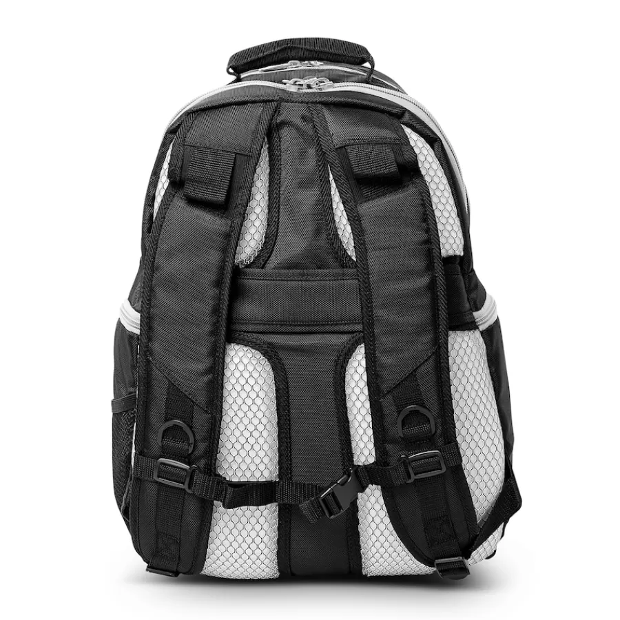 New York Jets Travel | School Supplies^MOJO Black/Gray Premium Color Trim Backpack