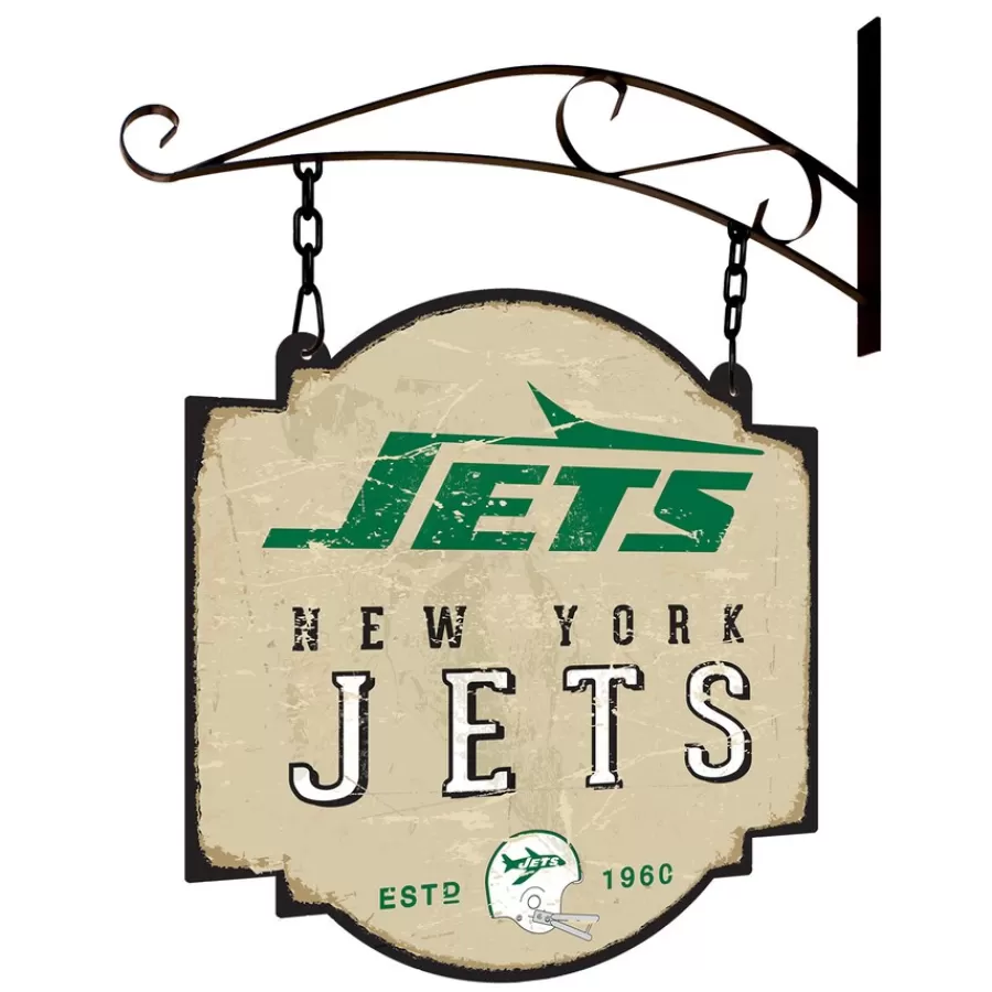 New York Jets Wall Art | Wall Art^ 16" X 1" X 24" Tavern Sign
