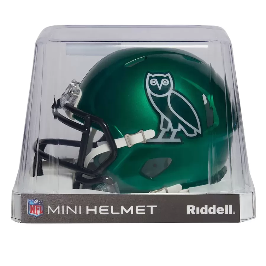 New York Jets Helmets | Helmets^OVO X NFL Riddell Mini Helmet