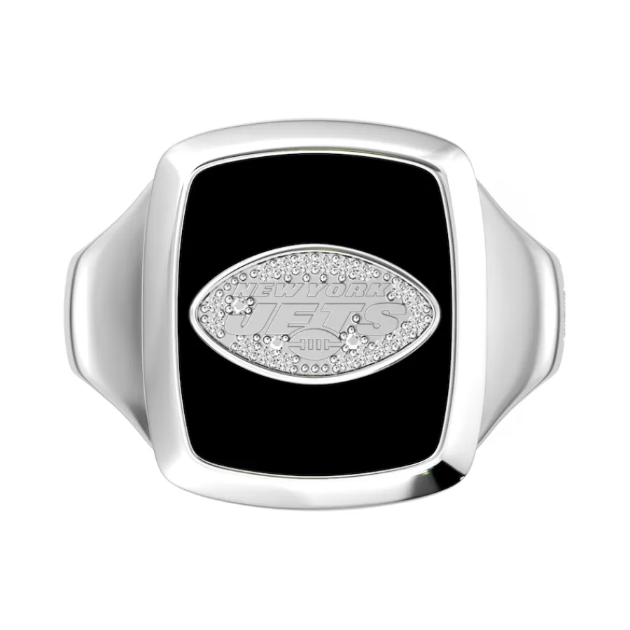 New York Jets Accessories | Jewelry^True Fan True Fans Diamond Ring