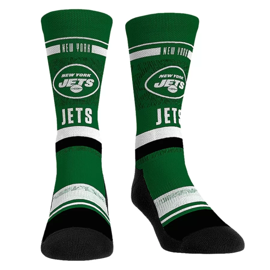 New York Jets Shoes & Socks | Shoes & Socks^Unisex Rock Em Socks Aaron Rodgers 3-Pack Crew Sock Set