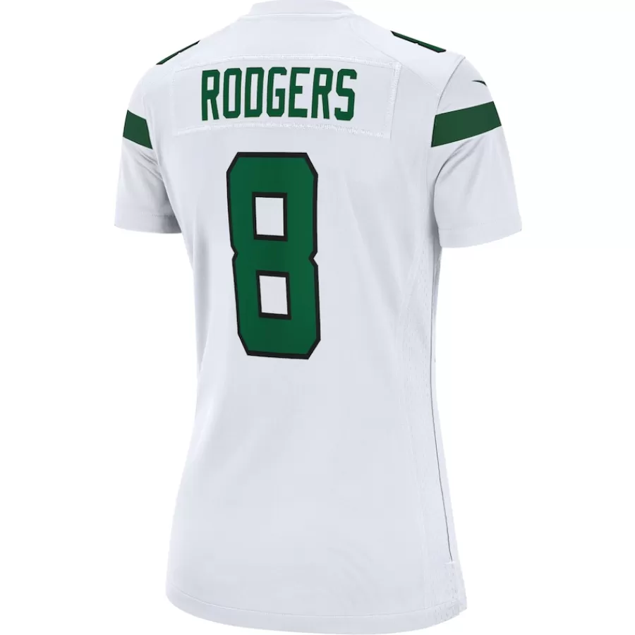 Women New York Jets Jerseys | Women^Women's Nike Aaron Rodgers White Player Jersey