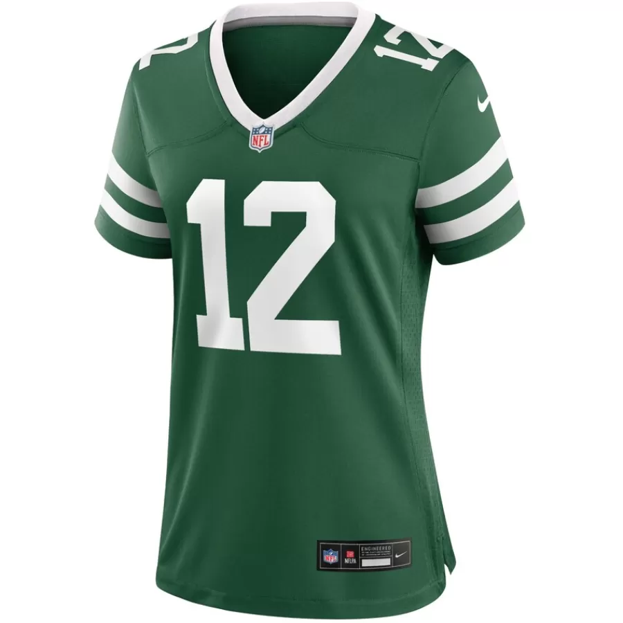 Women New York Jets Jerseys | Women^Women's Nike Joe Namath Legacy Green Retired Player Game Jersey