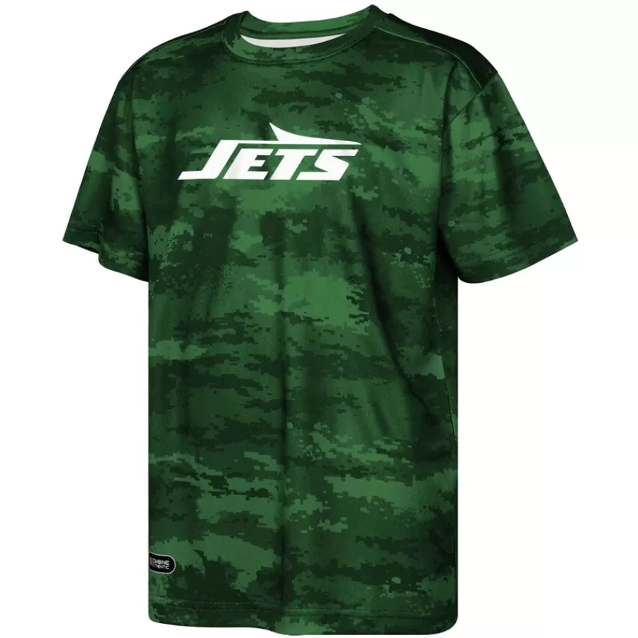 Kids New York Jets T-Shirts | Kids^Youth Green Scrimmage T-Shirt