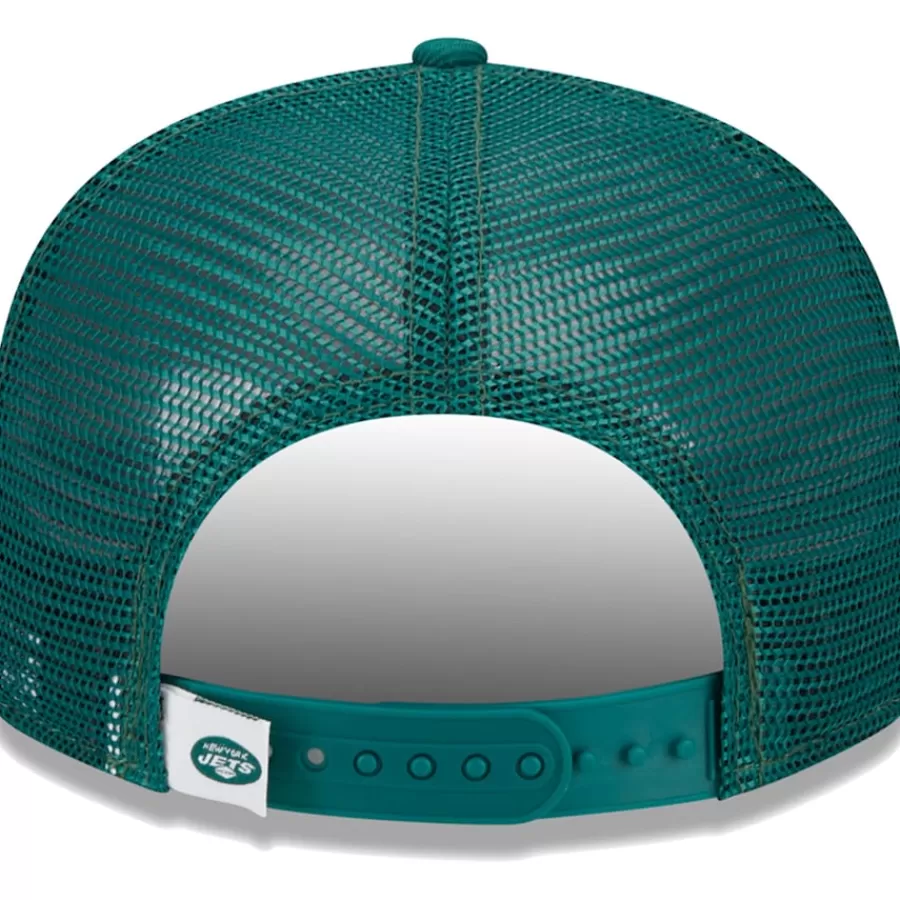 Kids New York Jets Hats | Kids^Youth New Era Green Main Trucker 9FIFTY Snapback Hat