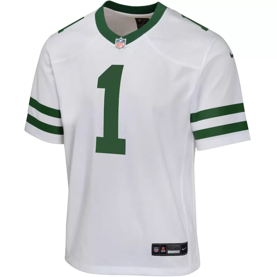 Kids New York Jets Jerseys | Kids^Youth Nike Ahmad Sauce Gardner Legacy White Game Jersey